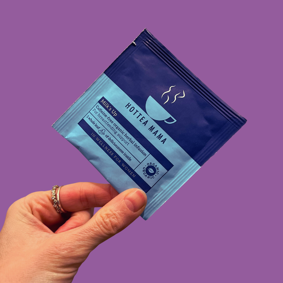 Milk's Up Award winning lactation support tea sample