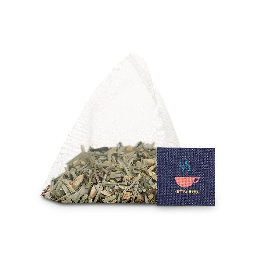 Morning Rescue whole leaf pyramid tea bag for morning sickness